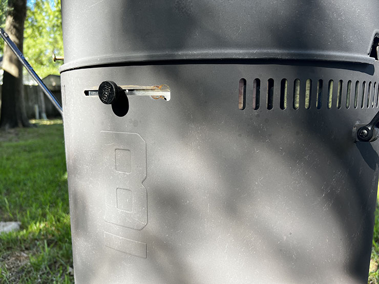 Burch Barrel Grill vent