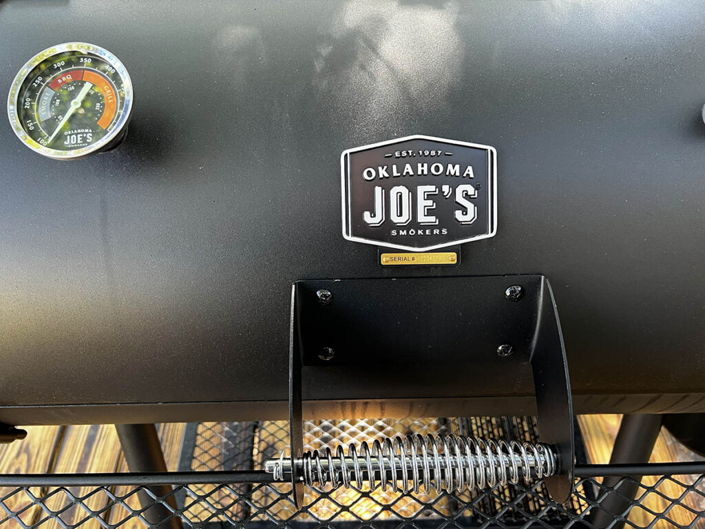 oklahoma joe’s serial number