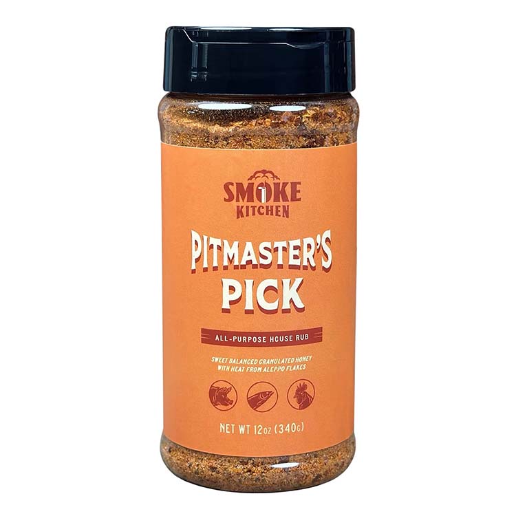 Smoke Kitchen - Pit Master's Pick Rub 12 OZ Shaker