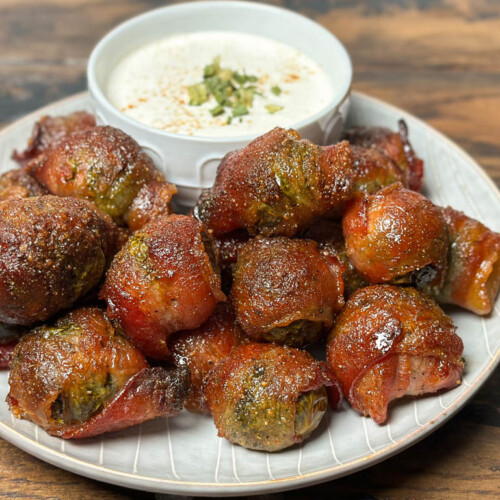 bacon wrapped brussels sprouts