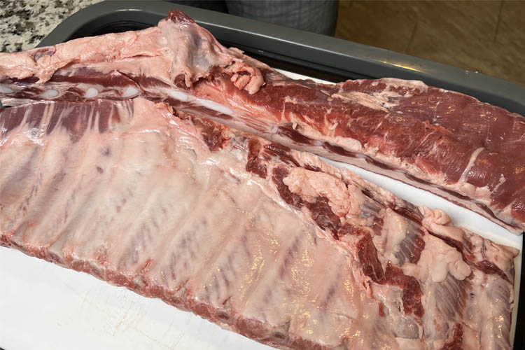 trimmed pork ribs