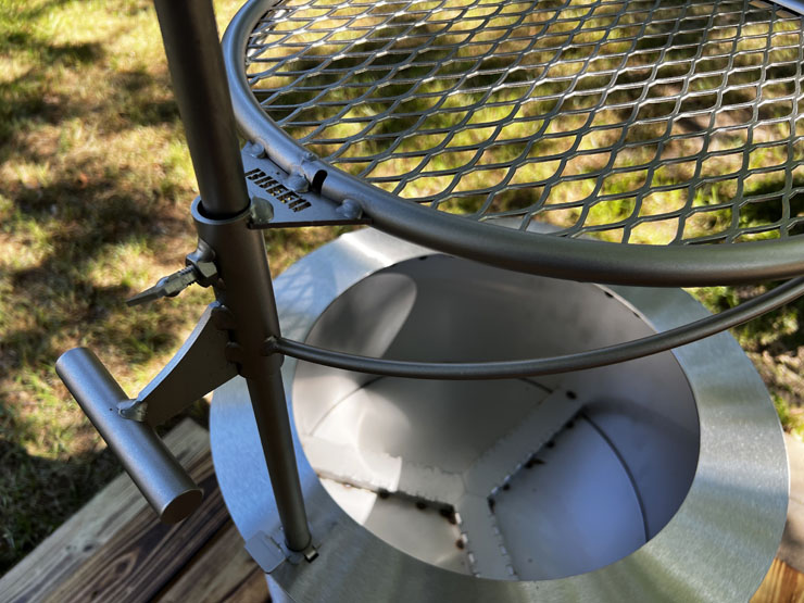 side view of the Breeo Outpost accessory anchorpoint system