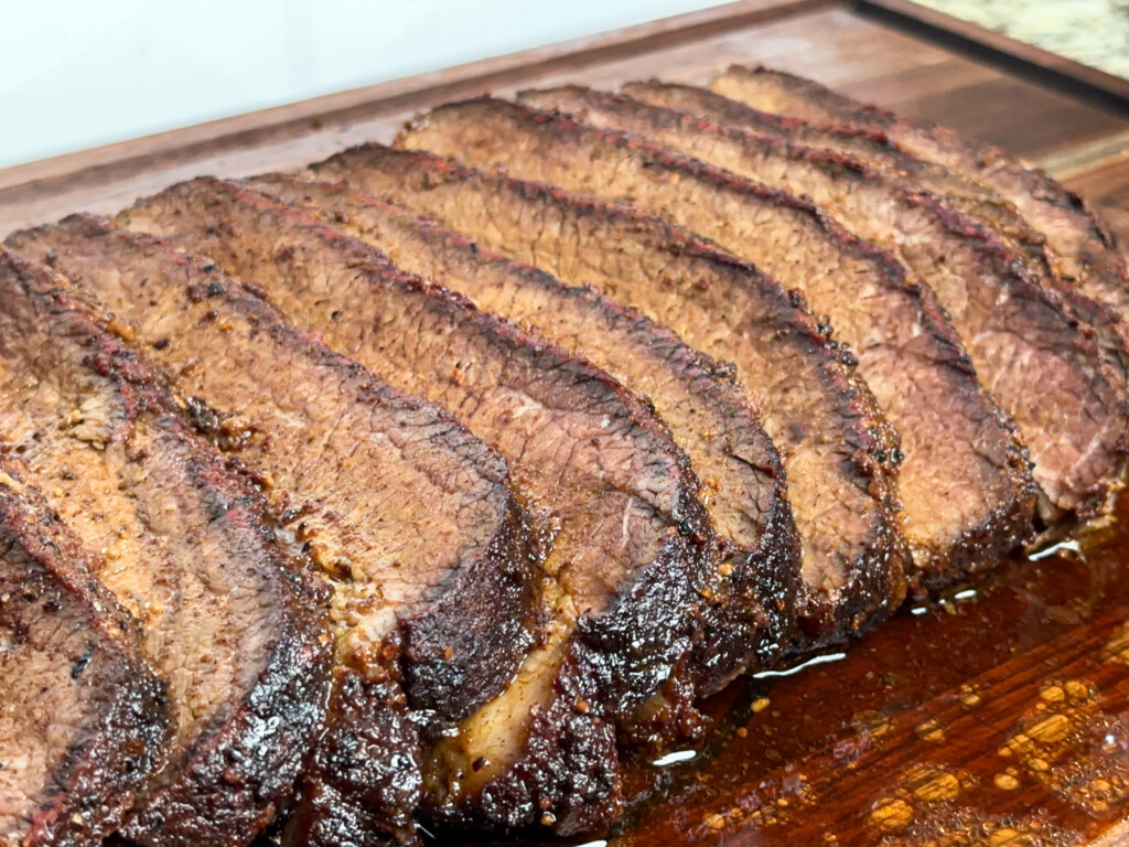 sliced brisket