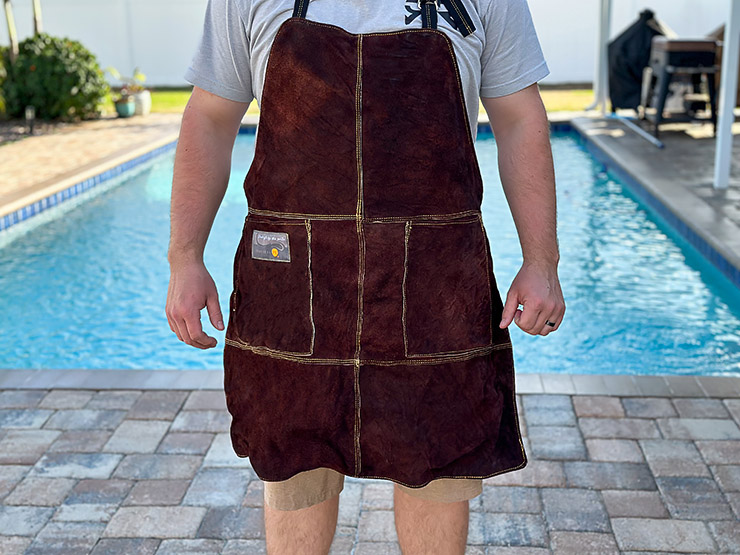 Outset F240 Leather Grill Apron