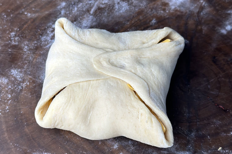biscuit with second fold