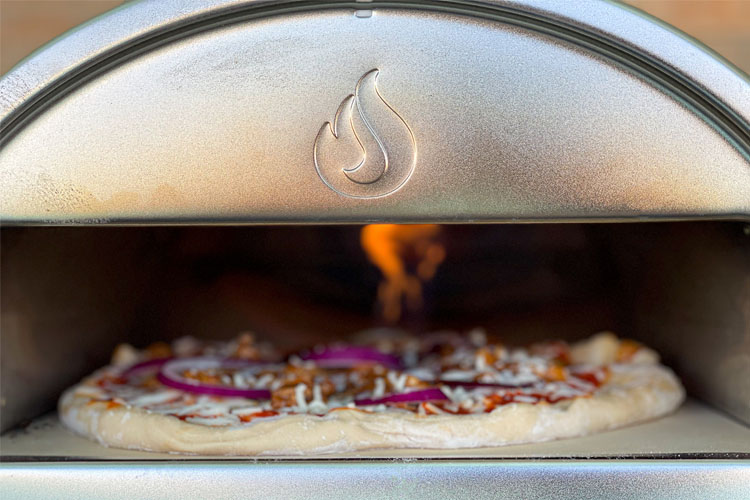 pizza in a gozney roccbox