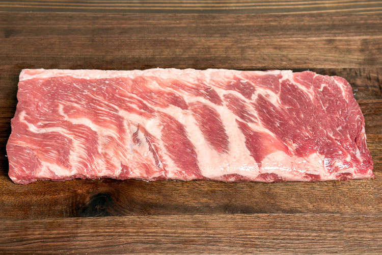 pork rib trimmed st louis style