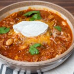 leftover pulled pork chili