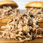 pulled pork on the electric smoker