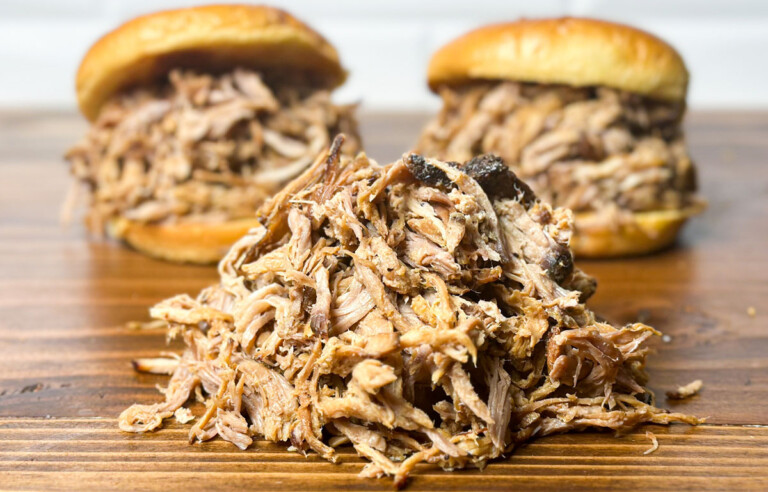 pulled pork on the electric smoker
