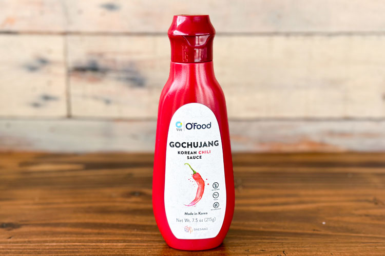 a bottle of gochujang