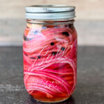pickled red onions