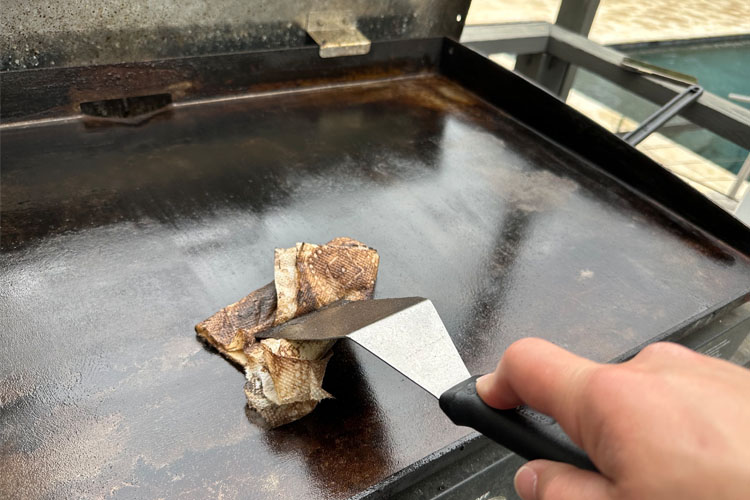 handee towel cleaning griddle