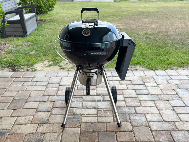 SnS Grills Slow N Sear Kettle Grill