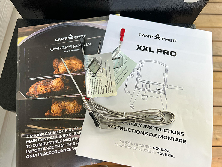 Camp Chef XXL Pro assembly instruction