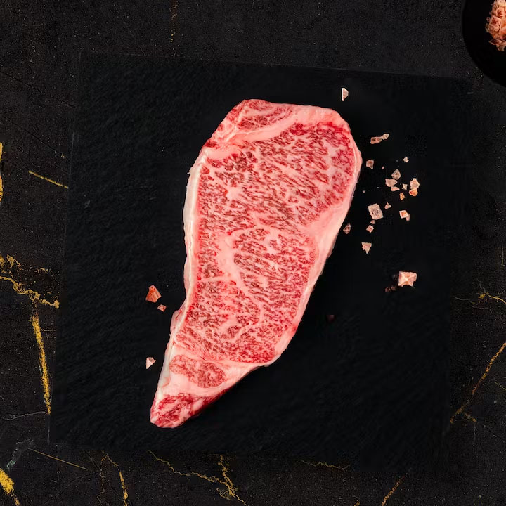 Japanese Wagyu: Kagoshima Wagyu NY Strip - Crowd Cow