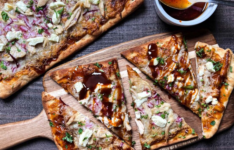 bbq chicken flatbread recipe