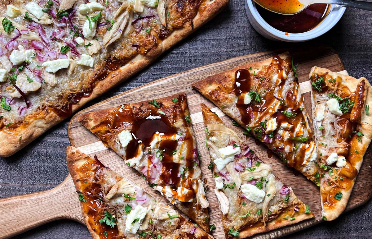 bbq chicken flatbread recipe