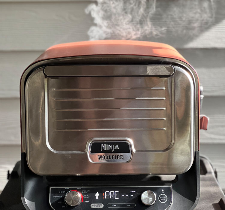 ninja outdoor woodfire oven smoking