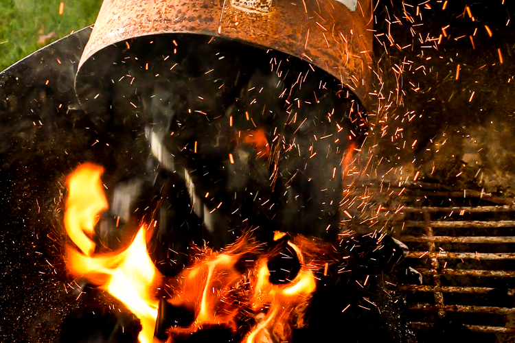 brickettes alight