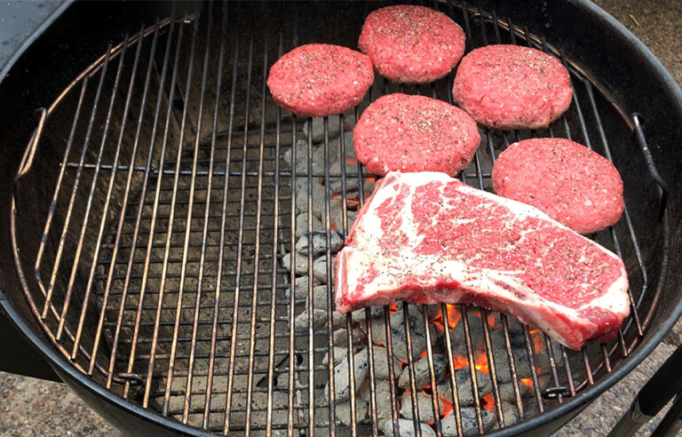 how to use a charcoal grill