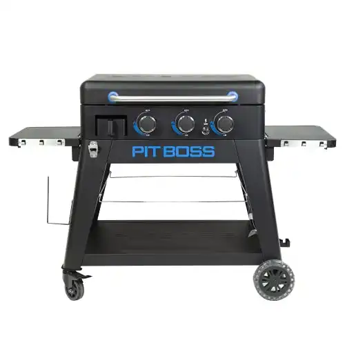 PIT BOSS PB3BGD2 Gas Griddle, 3 Burner, Black