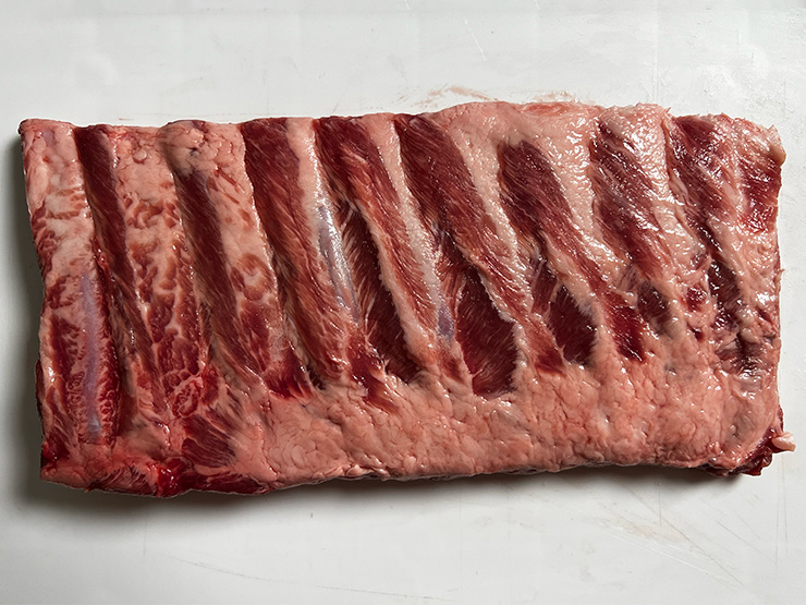 kurobuta pork rack of ribs