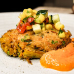 smoked crab cakes on the pellet grill