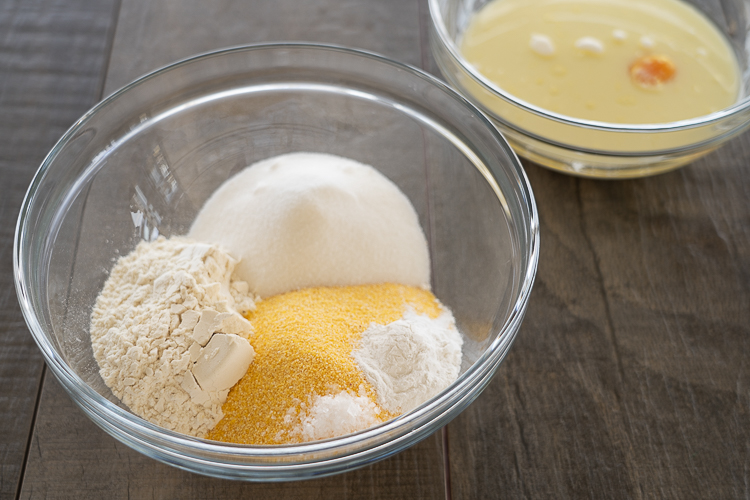 ingredients for cornbread