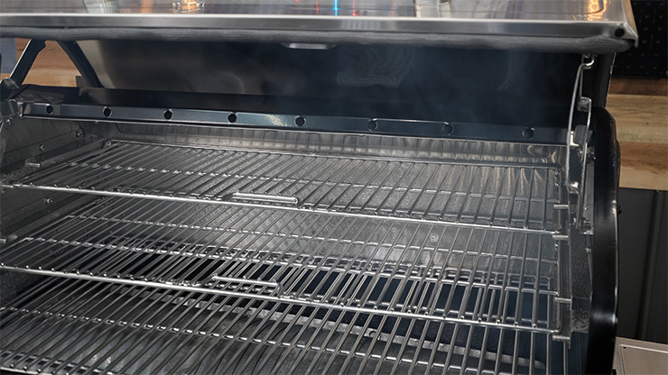 Pit Boss Pro Series 1600 Elite stainless steel grill grates