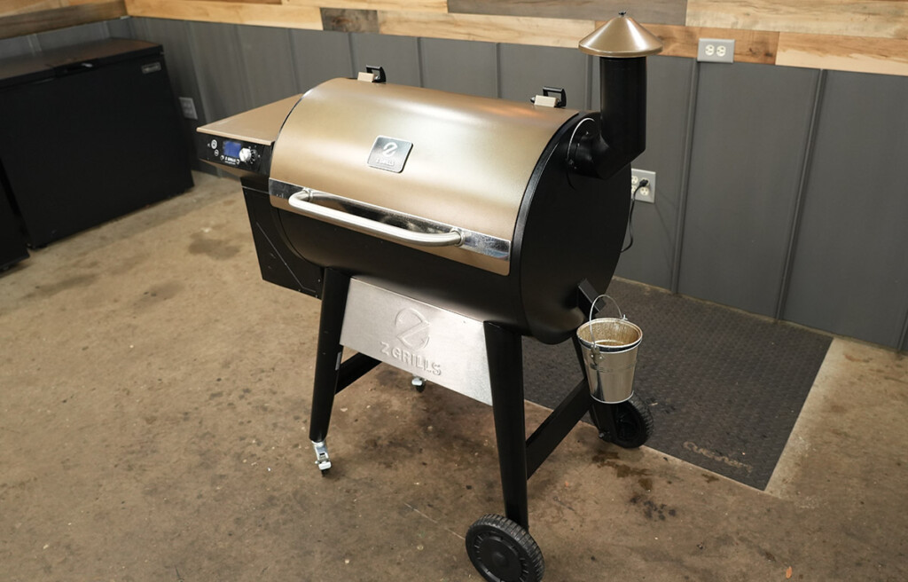 Z Grills Backyard Warrior pellet smoker