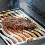 steak on the infrared grill