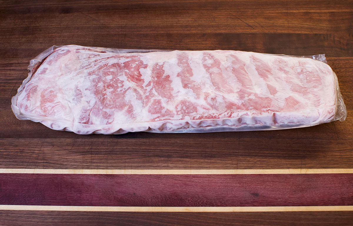 how to defrost ribs