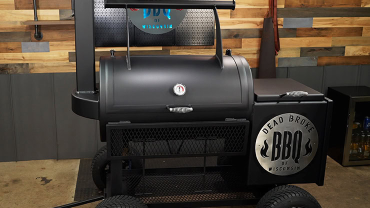 Lone Star Grillz offset smoker