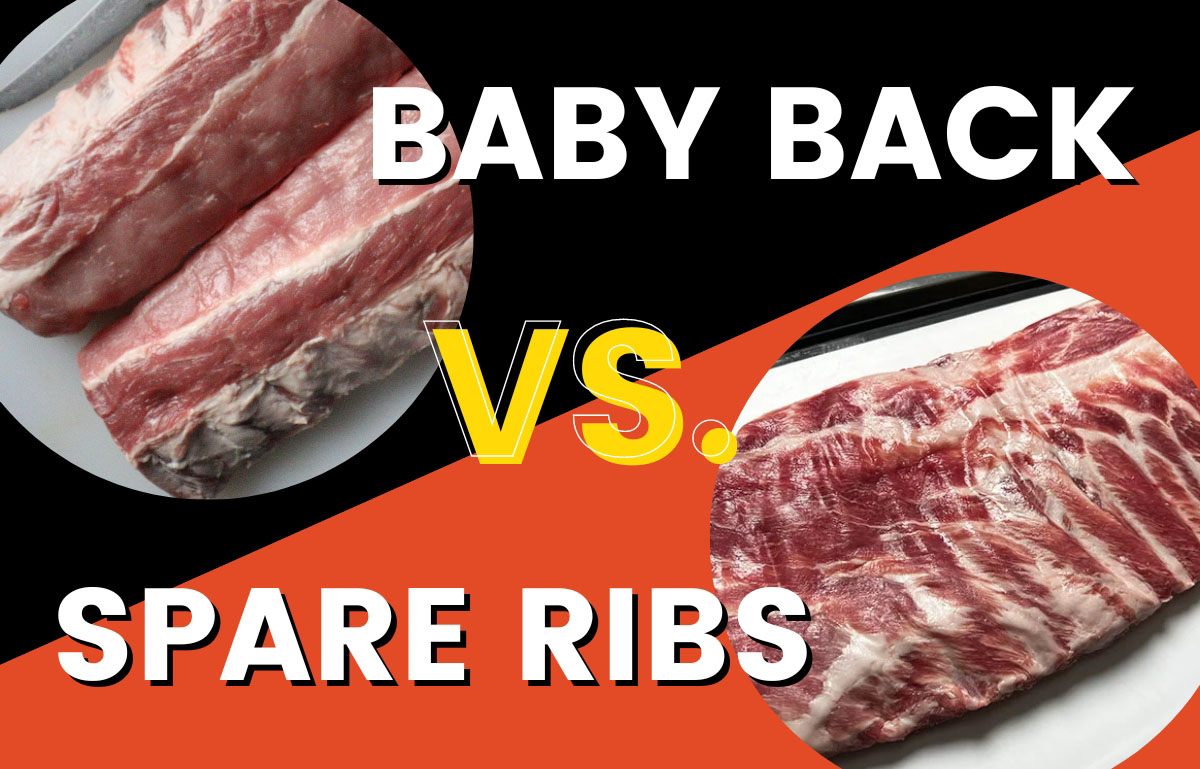 baby back vs spare ribs