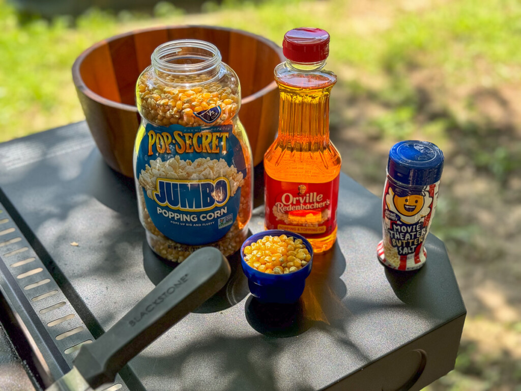 popcorn on the griddle ingredients
