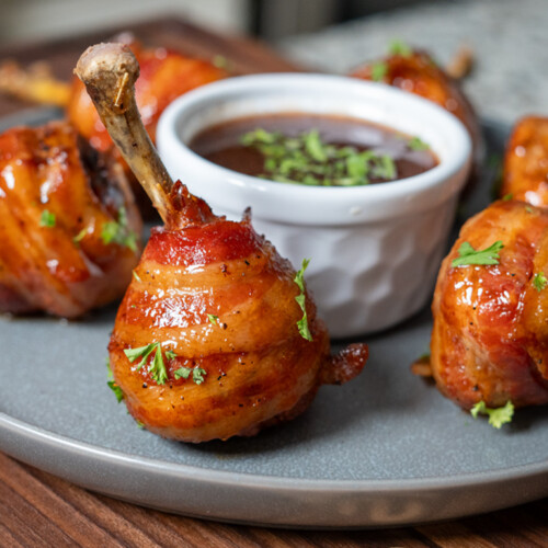 smoked chicken lollipops