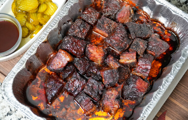 How to Smoke a Brisket Point