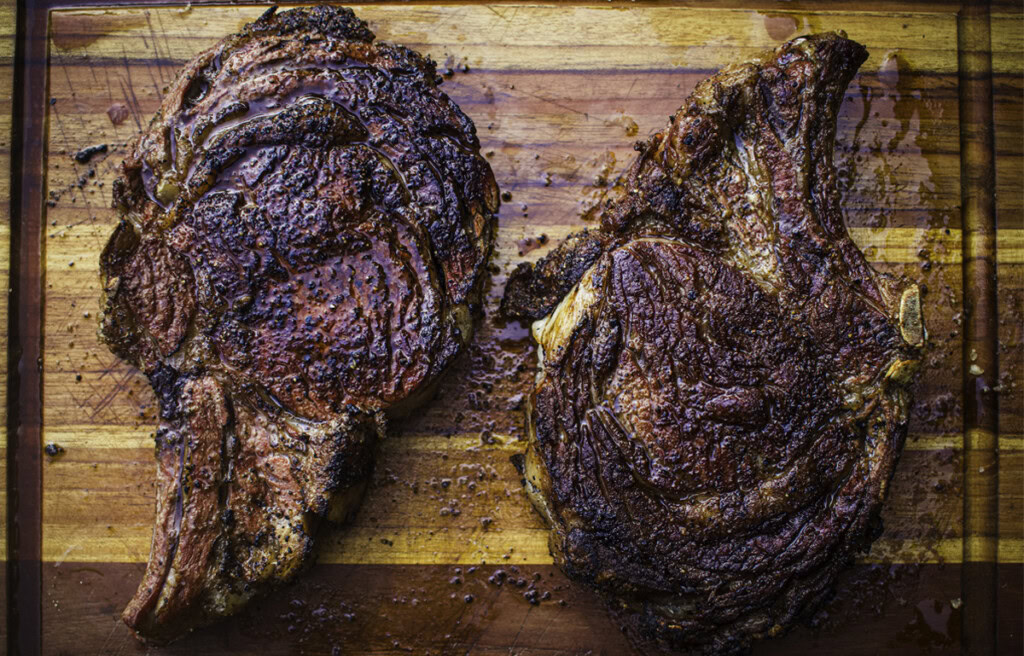 pellet grill steak