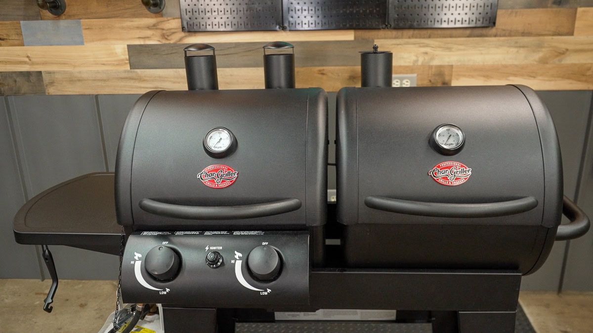 Char-Griller Duel Function Gas & Charcoal Grill
