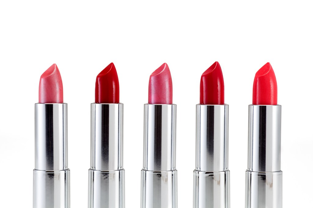 tubes of lipsticks