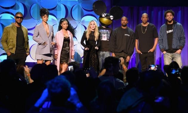 Jay Z Tidal With Celebs