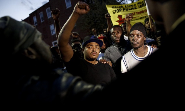 Freddie Gray protest