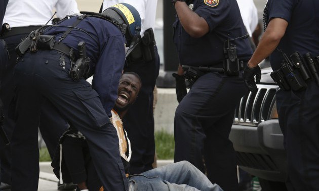 Protests in Baltimore After Funeral Held For Baltimore Man Who Died While In Police Custody
