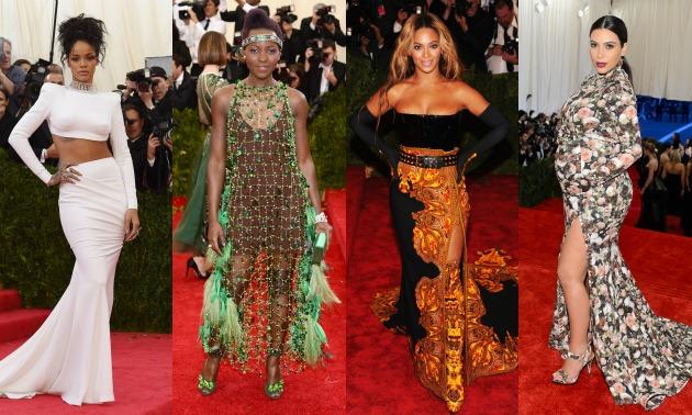 Rihanna, Lupita Nyong'o, Beyonce, Kim Kardashian
