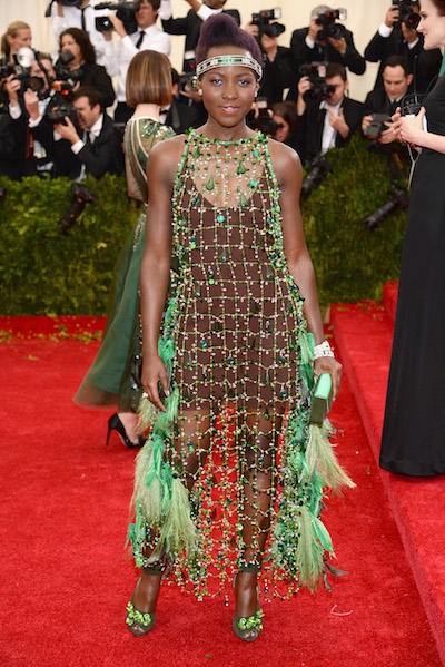 Lupita Nyong'o in Prada