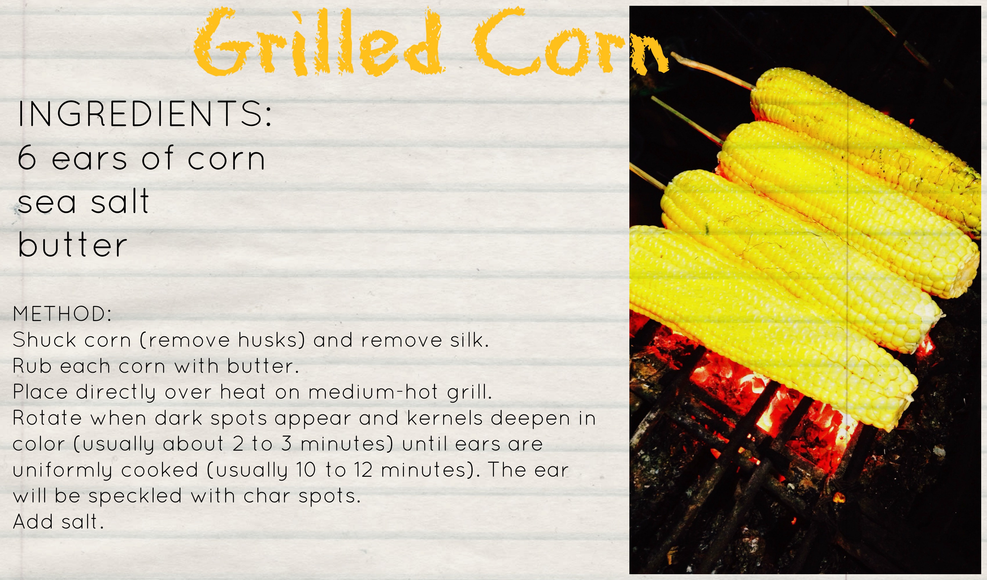Grilled Corn