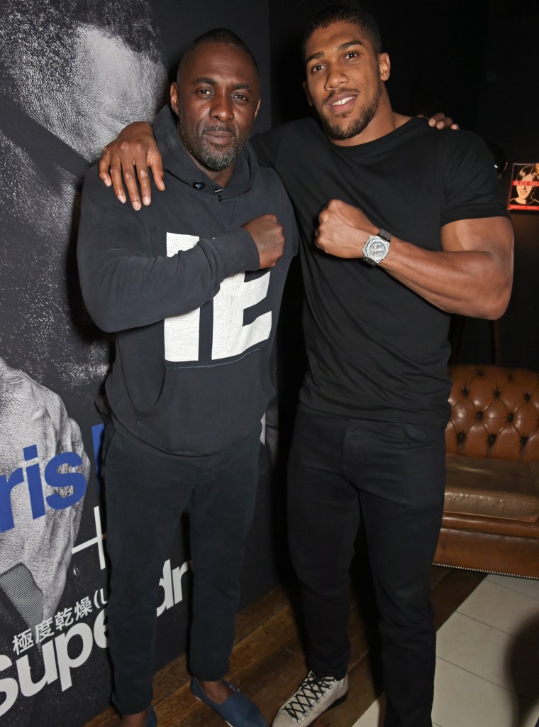 Idris Elba & Anthony Joshua