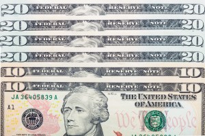 One hundred dollars in US currency