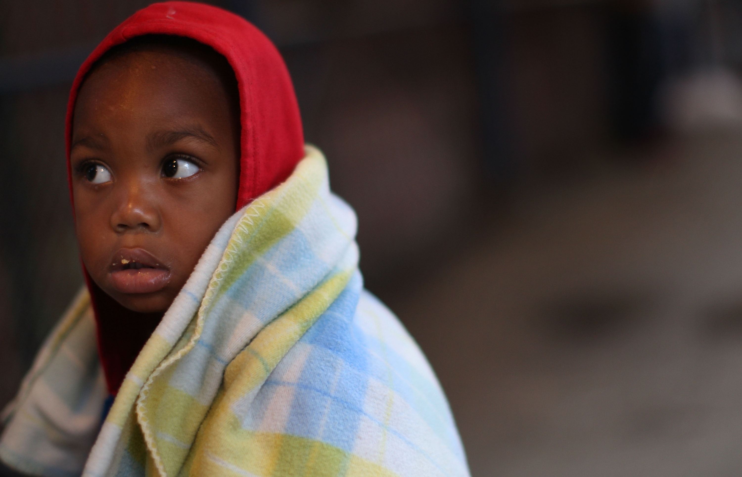 Homeless boy